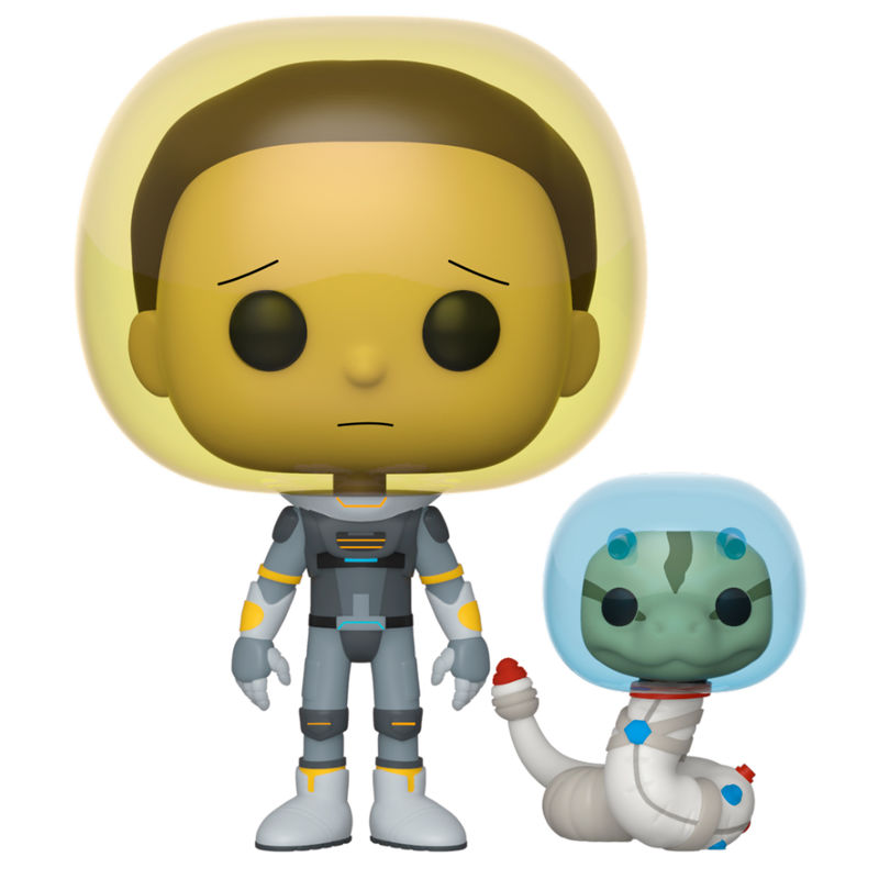 Figura POP Rick & Morty Space Suit Morty with Snake_0