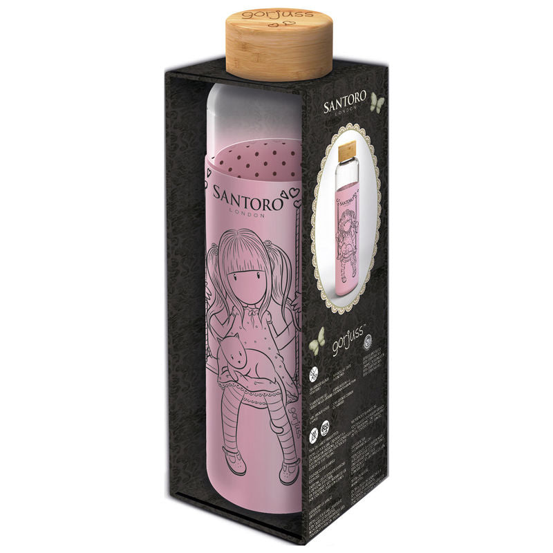 Botella cristal Gorjuss funda silicona 585ml_0