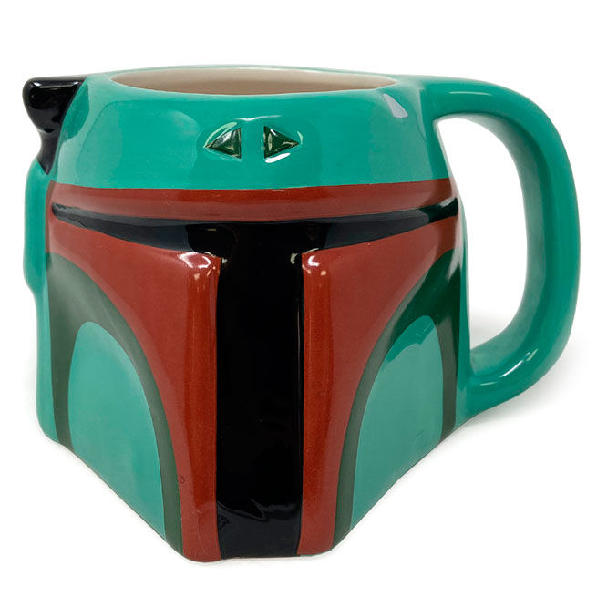 Taza 3D Boba Fett The Mandalorian Star Wars_0
