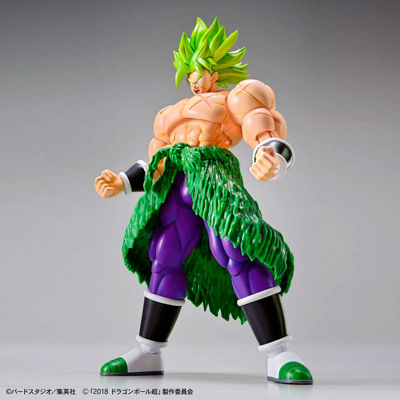 Figura Super Saiyan Broly Fullpower Model Kit Dragon Ball Super 23cm_0