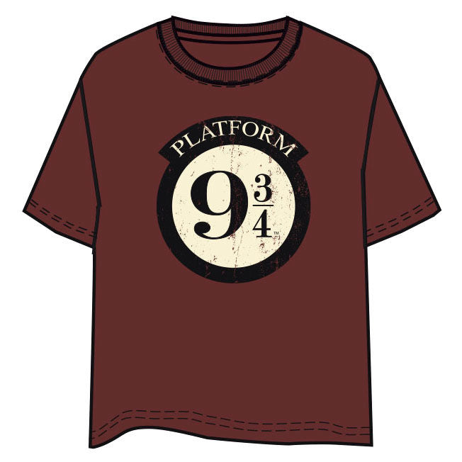 Camiseta Anden 9 3/4 Harry Potter adulto_0