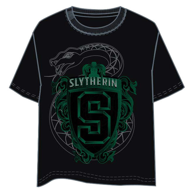 Camiseta Slytherin Harry Potter adulto_0