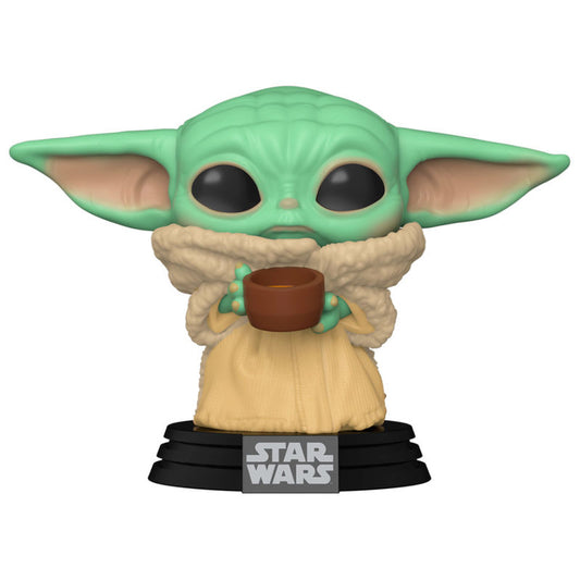 Funko POP Star Wars Mandalorian The Child with Cup_0