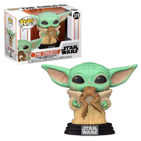 Funko POP Star Wars Mandalorian The Child with Frog_0