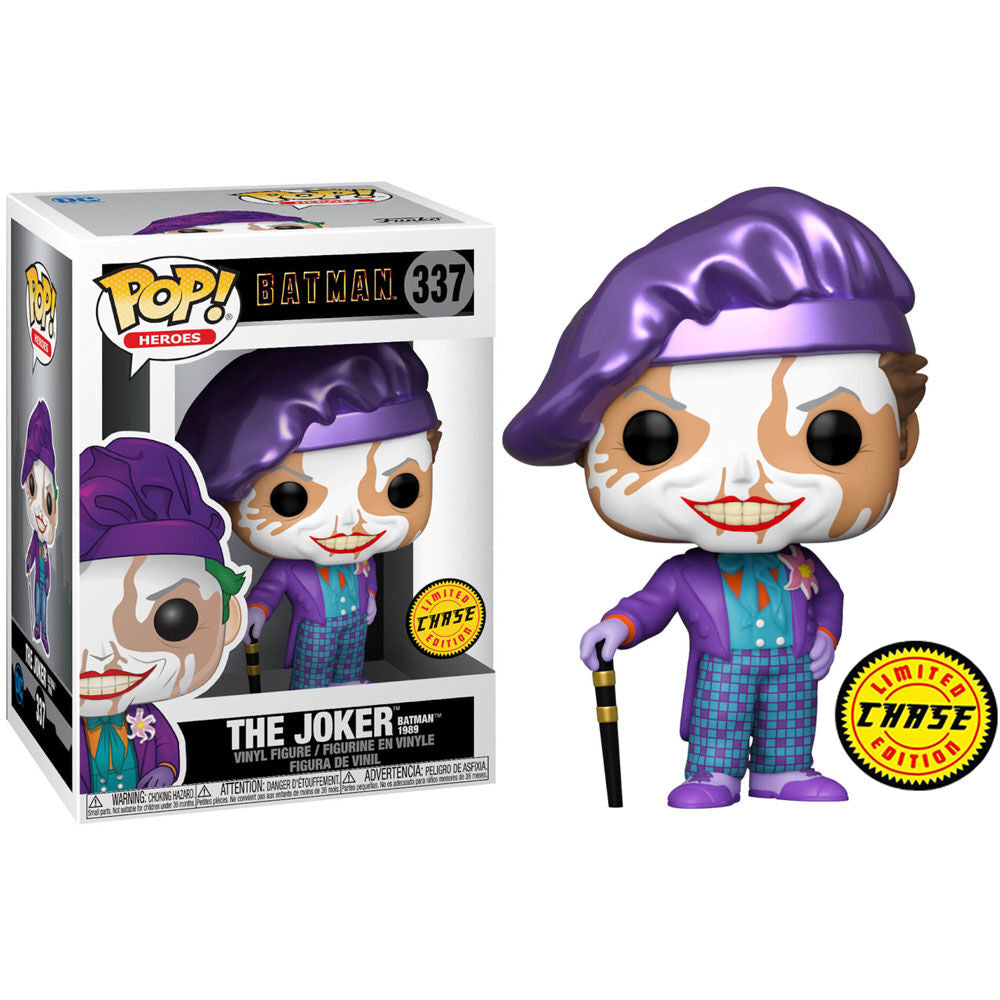 Figura POP DC Comics Batman 1989 Joker with Hat Chase_0