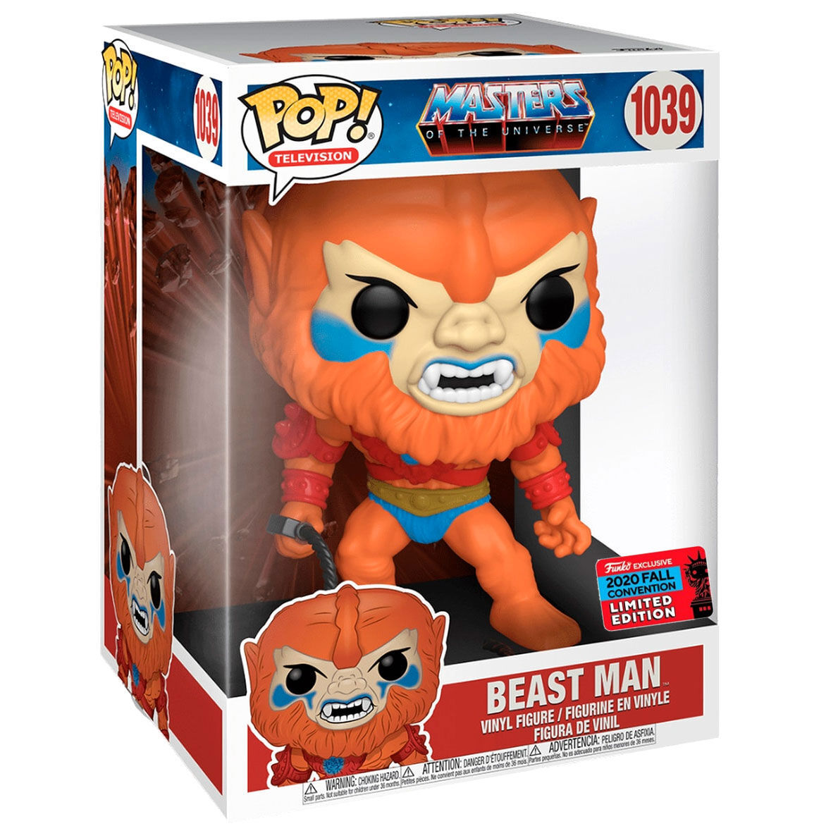 Figura POP Masters of the Universe Beast Man Exclusive 25cm_0