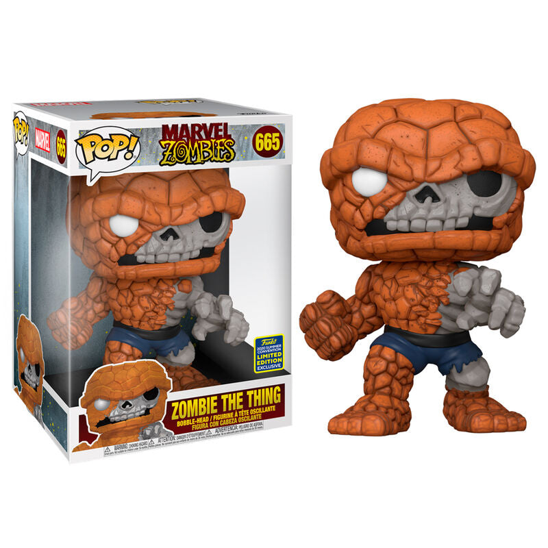 Figura POP Marvel Zombies The Thing Exclusive 25cm_0