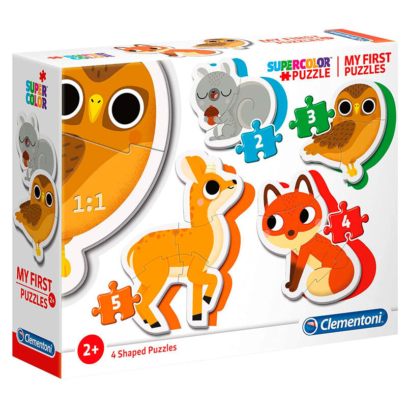 Puzzle My First Puzzle Animales del Bosque 2-3-4-5pzs_0