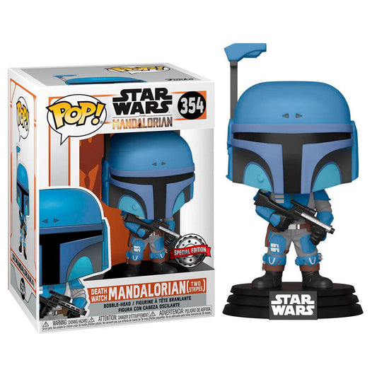 Figura POP Star Wars Mandalorian Death Watch Mandalorian Two Stripes Exclusive_0