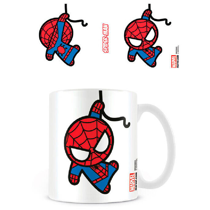 Taza Kawaii Spiderman Marvel_0