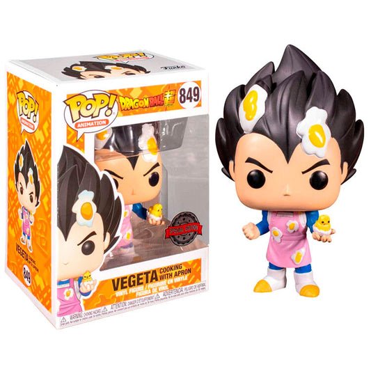 Figura POP Dragon Ball Super Vegeta Cooking with Apron Exclusive_0