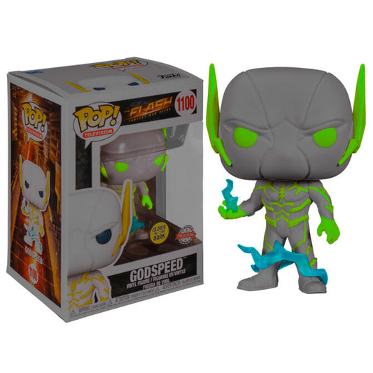 Figura POP DC Comics The Flash Godspeed Glow in the Dark Exclusive_0