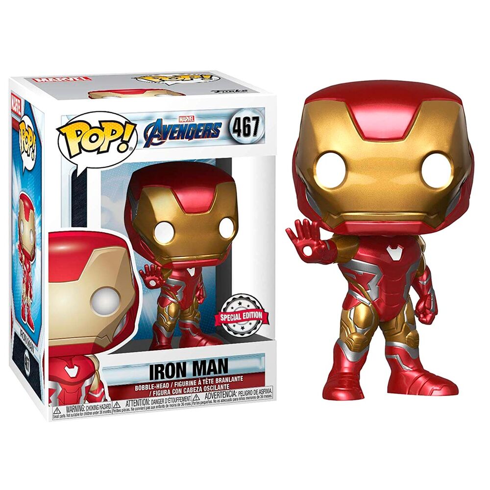 Figura POP Marvel Avengers Endgame Iron Man Exclusive_0