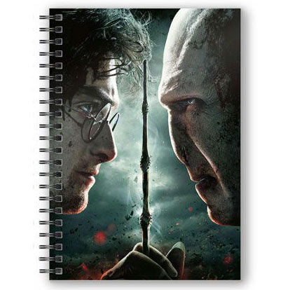 Cuaderno A5 3D Harry vs Voldemort Harry Potter_0