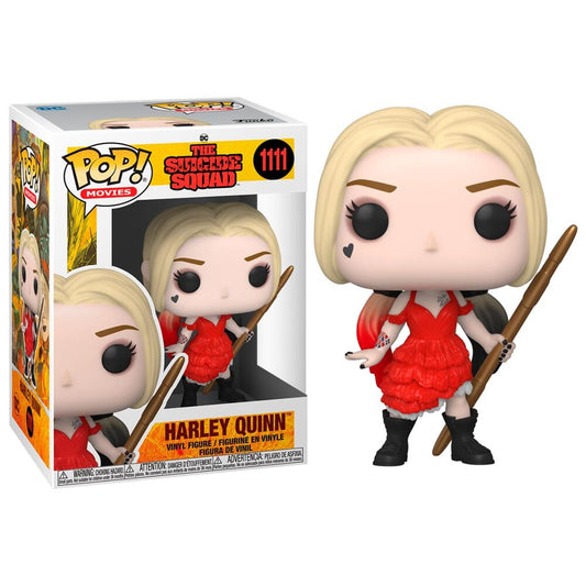 Figura POP DC The Suicide Squad Harley Quinn Damaged Dress_0