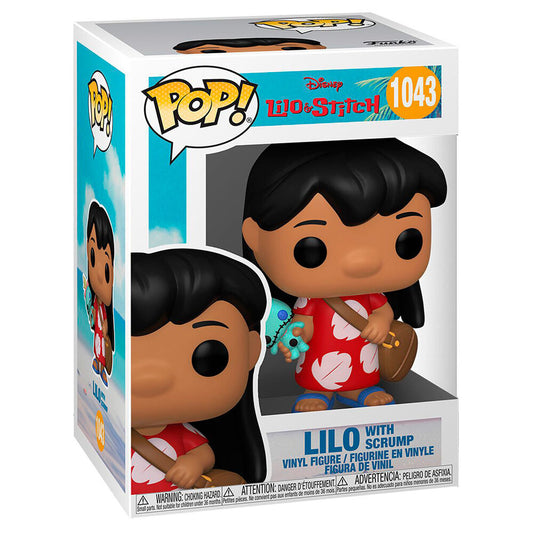 Figura POP Disney Lilo and Stitch Lilo with Scrump_0