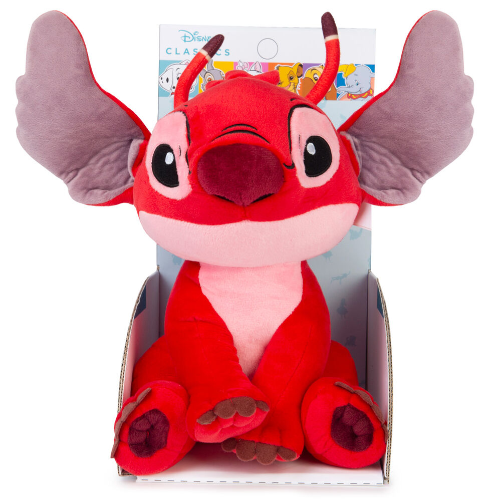 Peluche Leroy Stitch Disney soft sonido 30cm_0