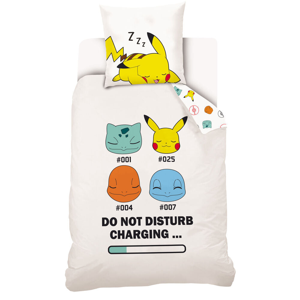 Funda nordica Premium Pokemon cama 90 algodon_0