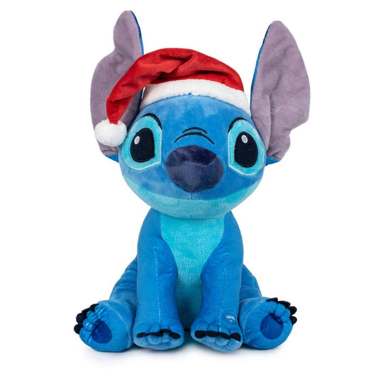 Peluche Stitch Christmas Disney soft sonido 26cm_0