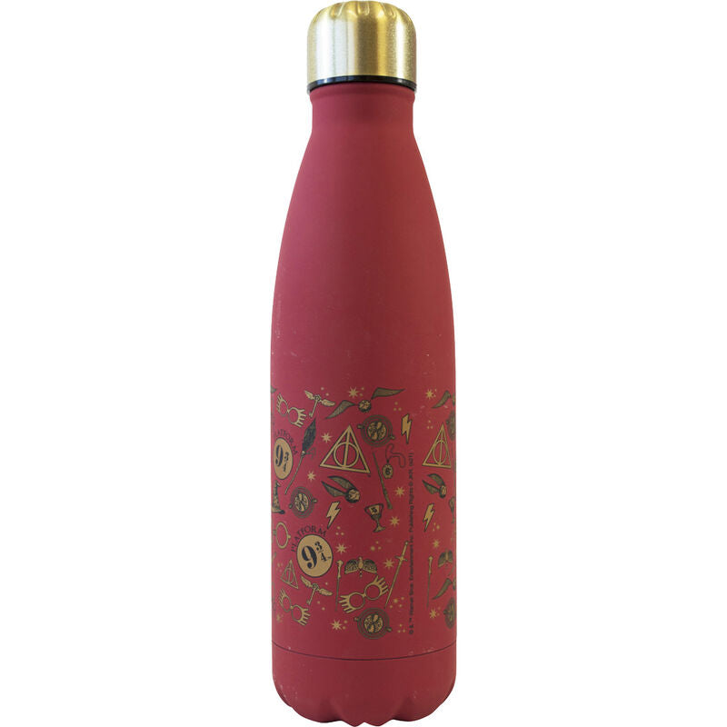 Botella Acero Inoxidable Hogwars Harry Potter 500ml_0