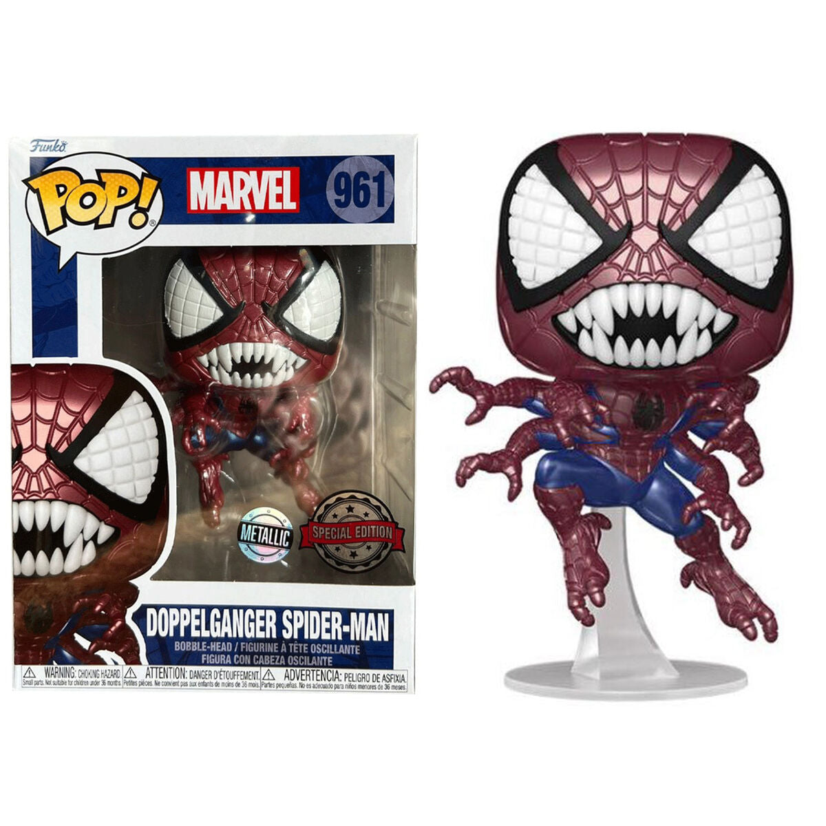 Figura POP Marvel Doppelganger Spiderman Exclusive_0
