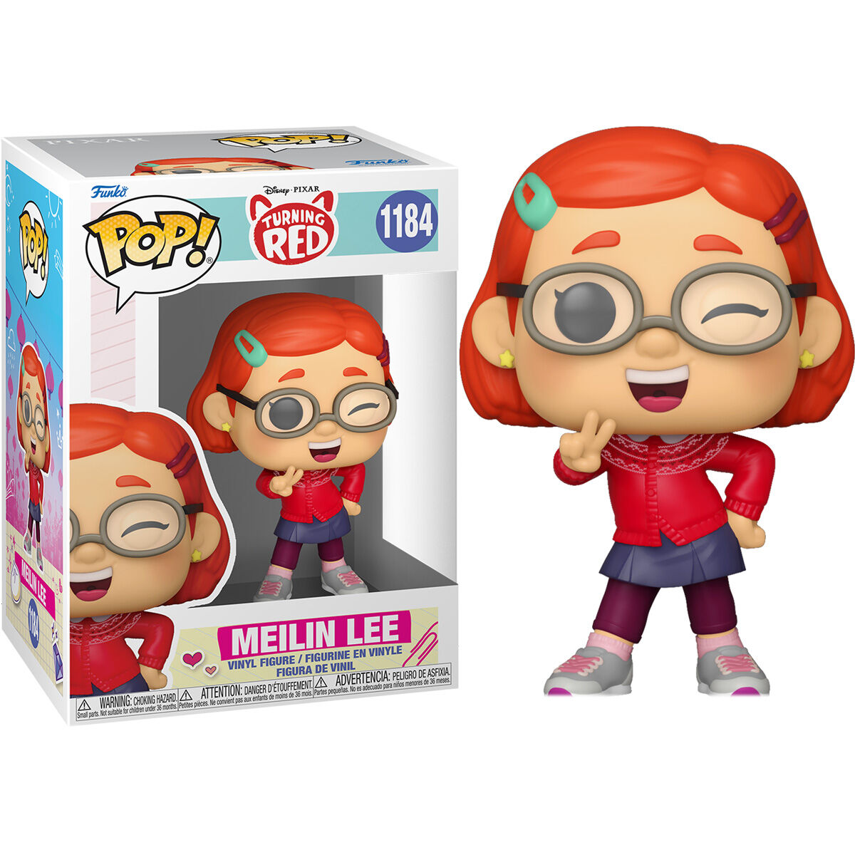 Figura POP Disney Pixar Turning Red Meilin Lee_0