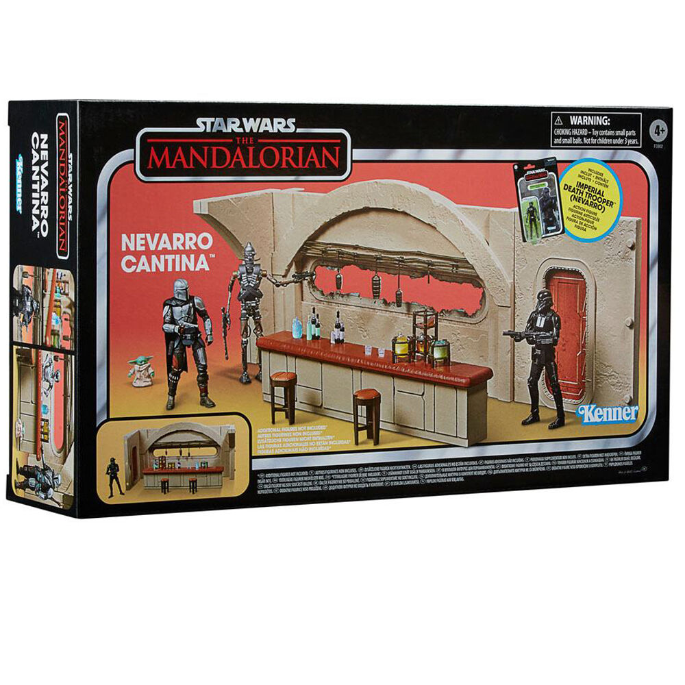 Escenario Nevarro Cantina + figura Imperial Death Trooper Mandalorian Star Wars_0