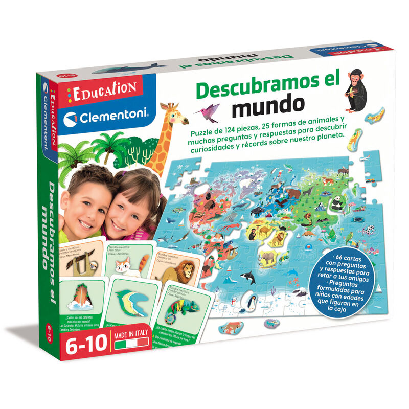 Puzzle Descubramos el mundo 124pzs_0