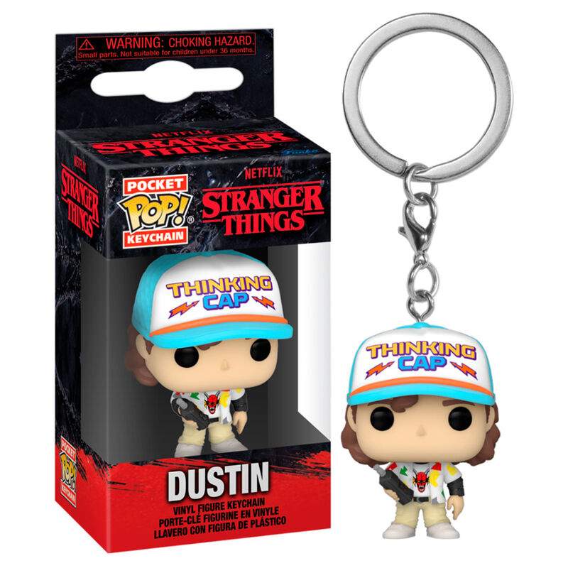 Llavero Pocket POP Stranger Things Dustin_0