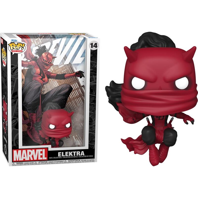 Figura POP Comic Cover Marvel Daredevil Elektra_0