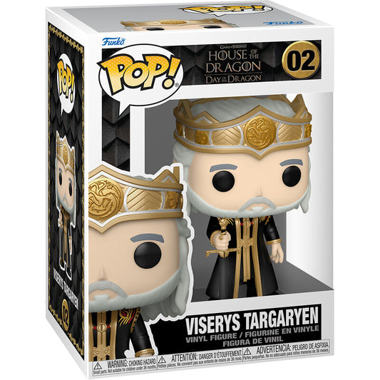 Figura POP Juego de Tronos La Casa del Dragon Viserys Targaryen_0