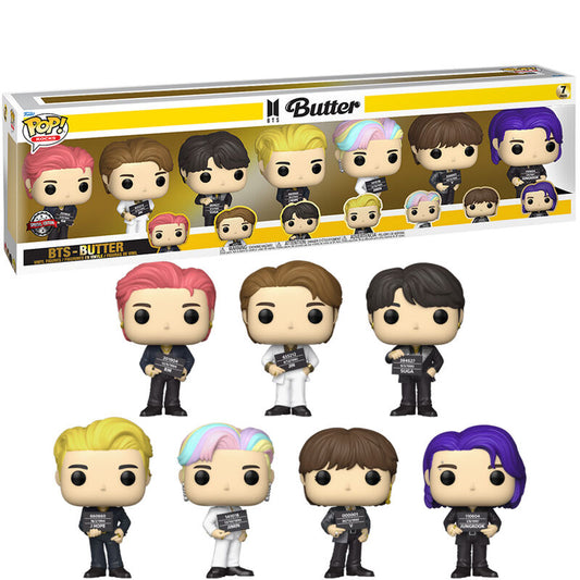 Blister 7 figuras POP BTS Butter Exclusive_0