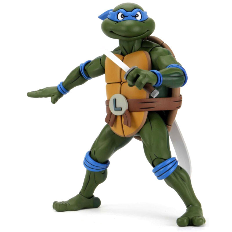 Figura Action Leonardo Las Tortugas Ninja 38cm_0