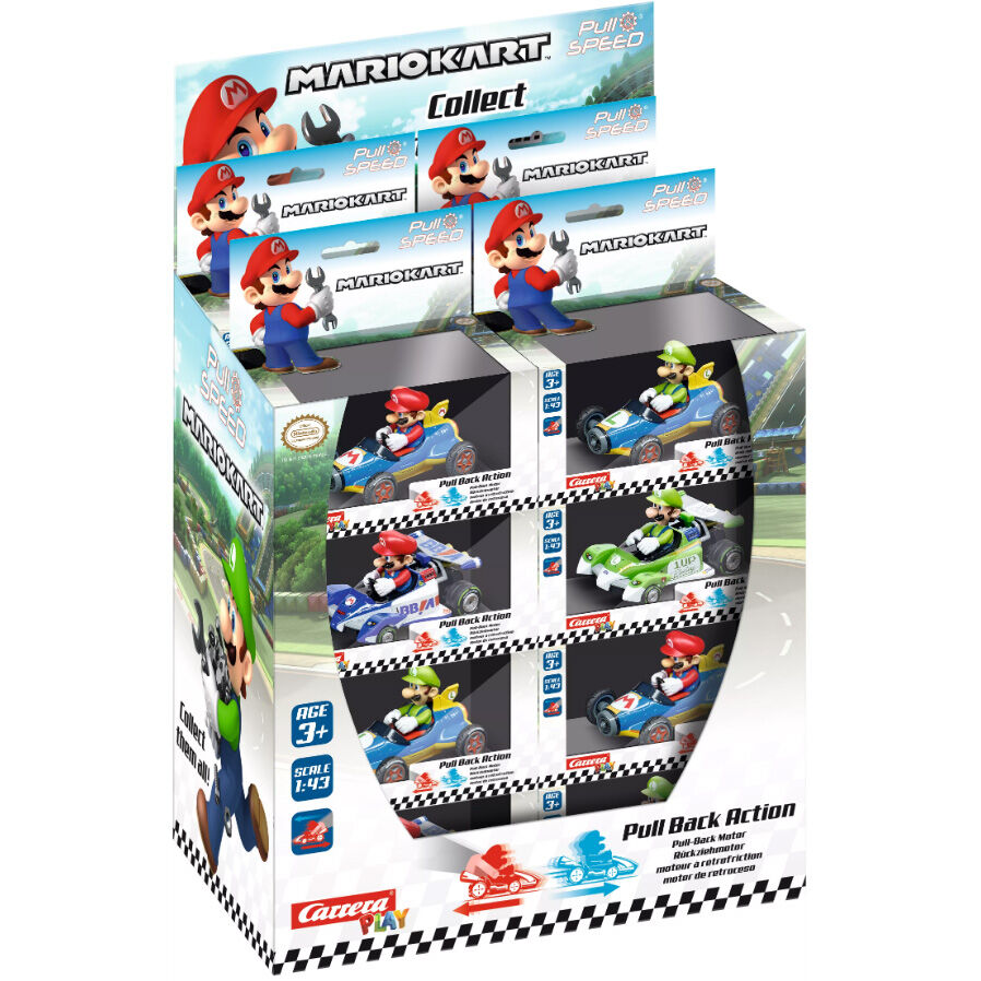 Coche Pull Speed Special Mario Kart surtido_0