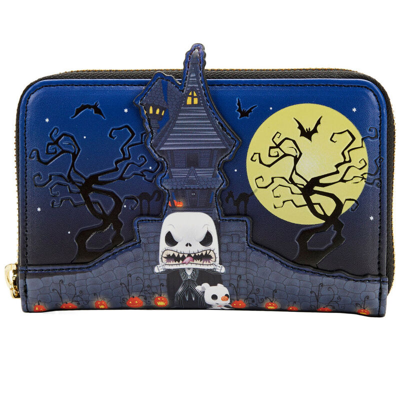 Cartera Jack Skellington Pesadilla Antes de Navidad Disney Loungefly_0