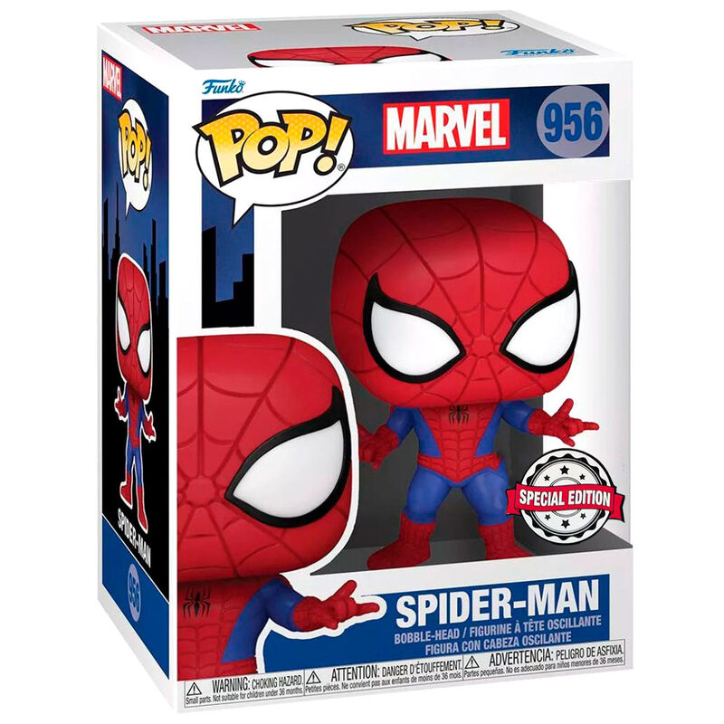 Figura POP Marvel Spiderman - Spiderman Exclusive_0