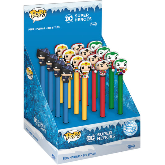 Boligrafo Toppers DC Comics Holiday Super Heroes surtido_0