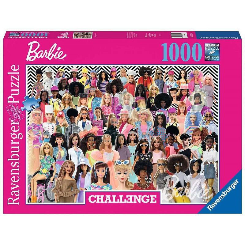 Puzzle Barbie Challenge 1000pzs_0