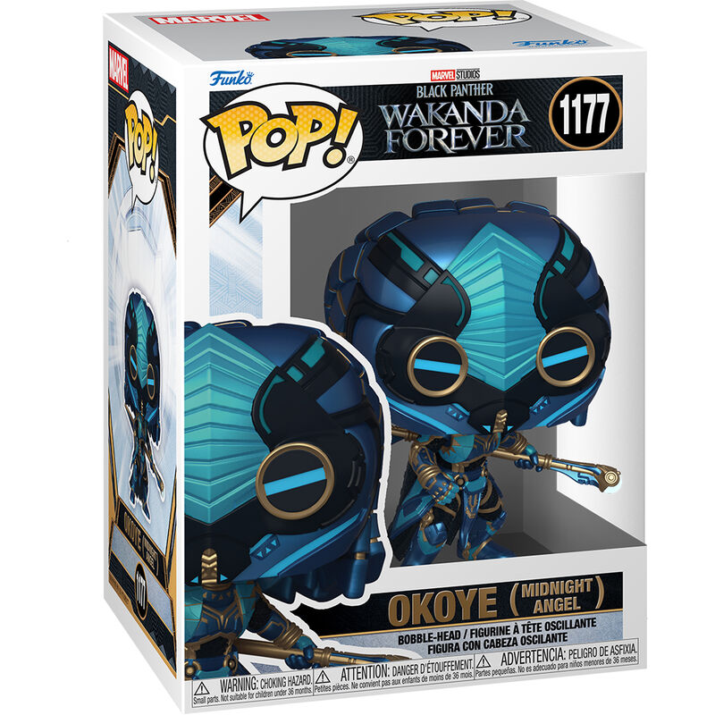 Figura POP Marvel Black Panther Wakanda Forever Okoye_0