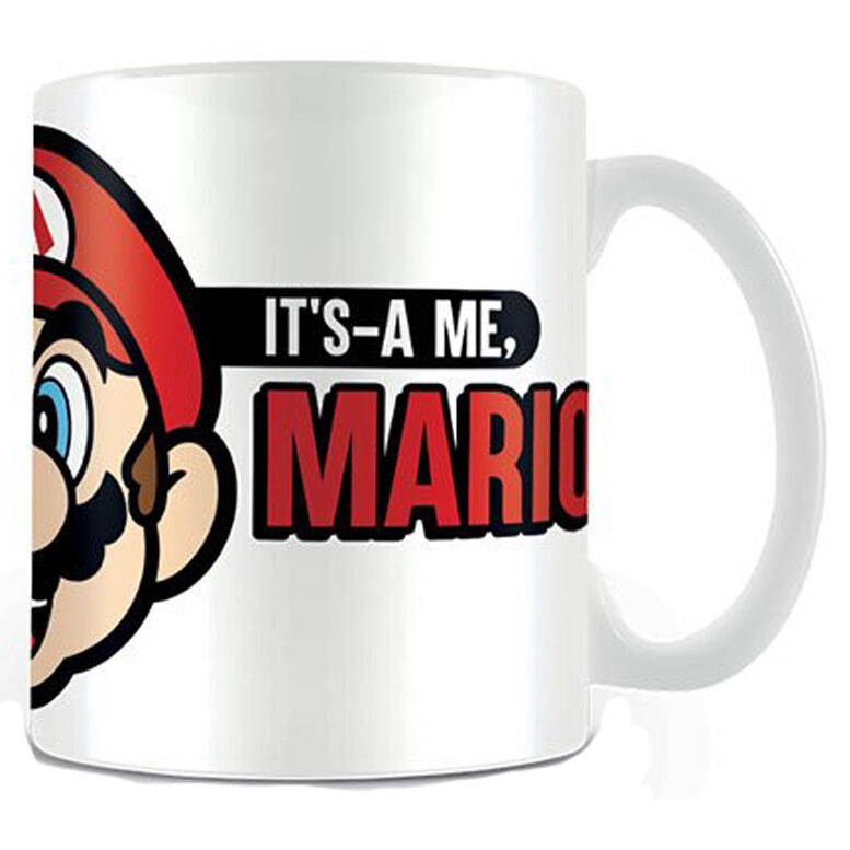 Taza Its A Me Mario Super Mario Nintendo_0