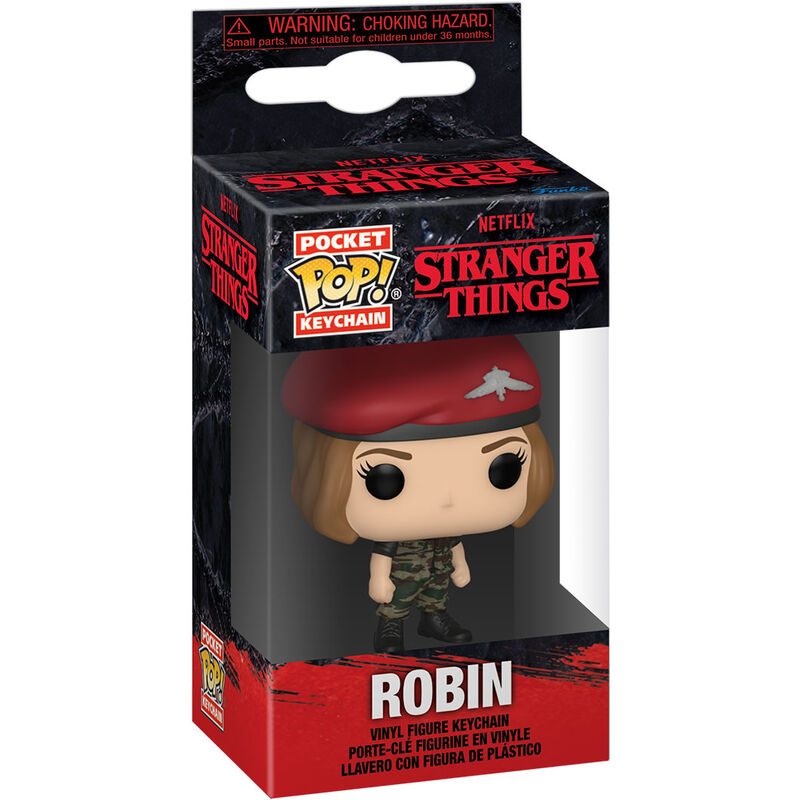 Llavero Pocket POP Stranger Things Hunter Robin_0