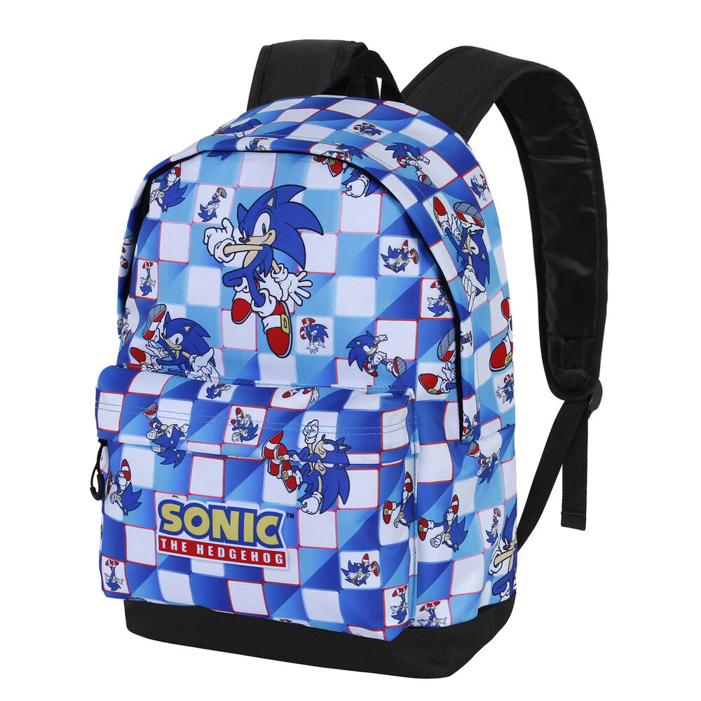 Mochila Blue Lay Sonic The Hedgehog 41cm_0