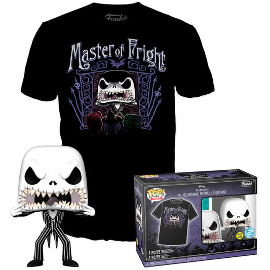 Set figura POP & Tee Disney Pesadilla Antes de Navidad Jack Skellington Exclusive_0