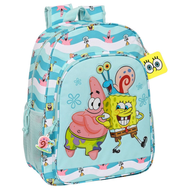 Mochila Stay Positive Bob Esponja 42cm_0