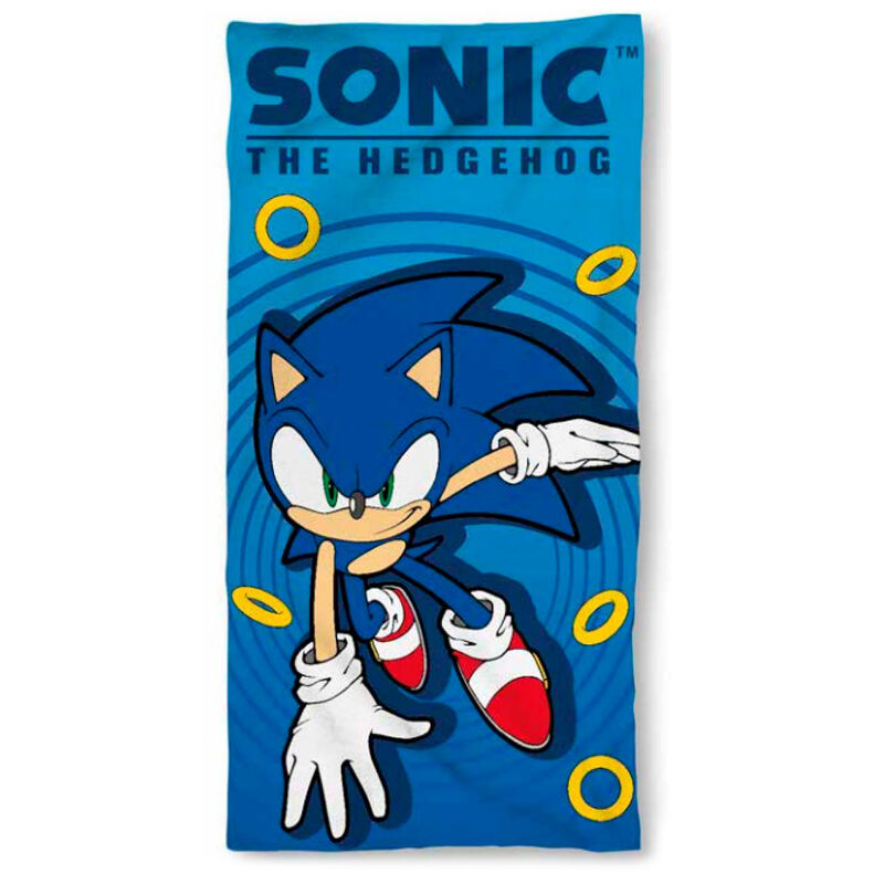 Toalla Sonic The Hedgehog microfibra_0