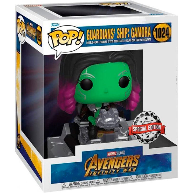 Figura POP Marvel Avengers Infinity War Guardians Ship Gamora Exclusive_0