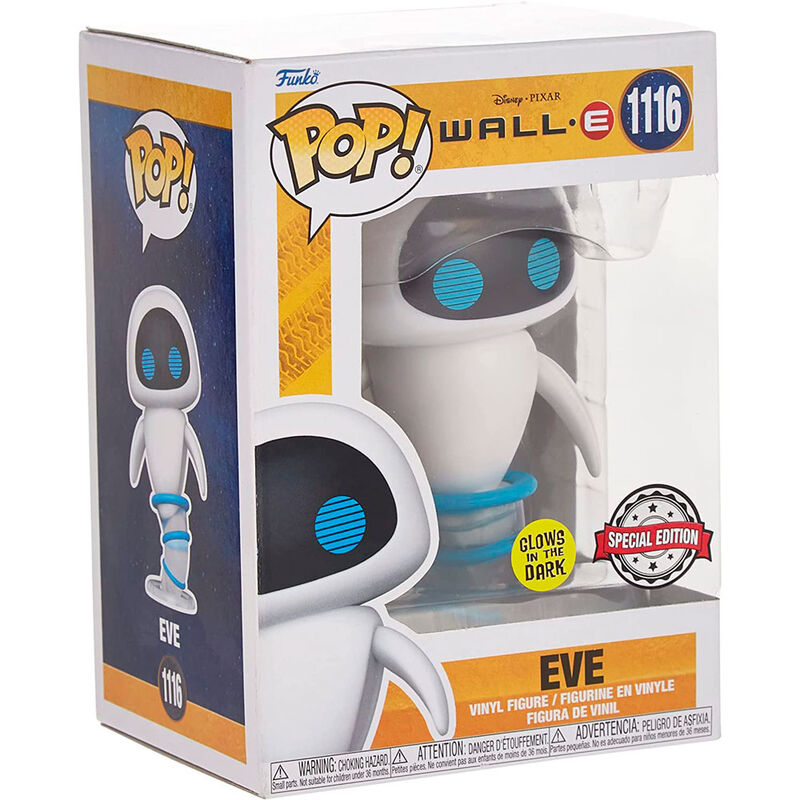 Figura POP Disney Pixar Wall-E Eve Exclusive_0