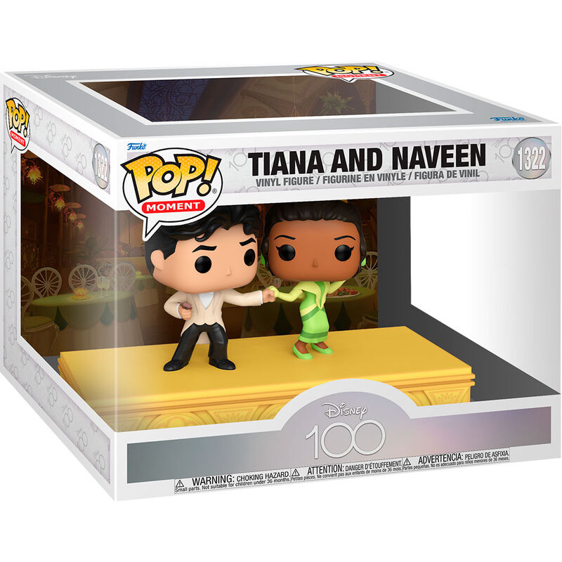 Figura POP Disney 100th Anniversary Tiana & Naveen_0