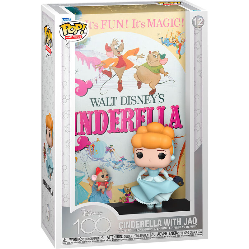 Figura POP Movie Poster Disney 100th Anniversary Cenicienta_0