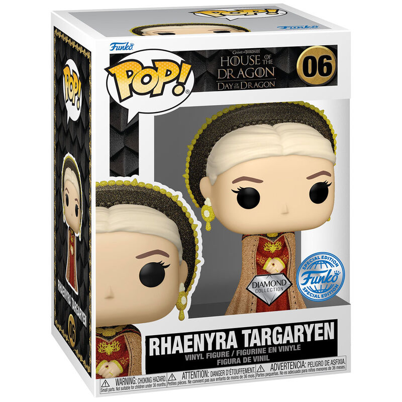 Figura POP Juego de Tronos La Casa del Dragon Rhaenyra Targaryen Exclusive_0